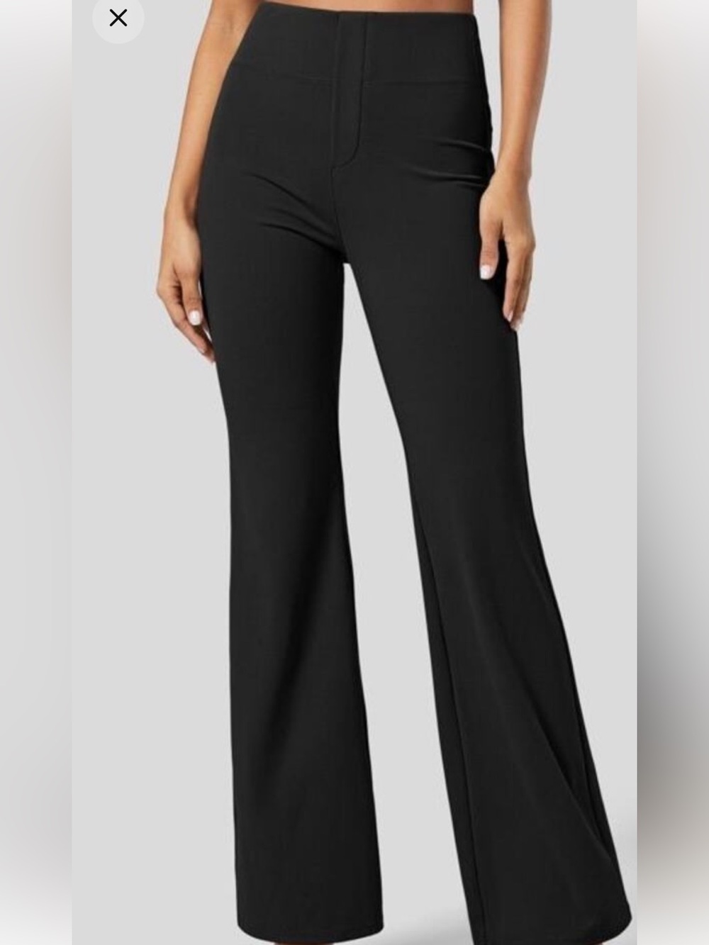 NWT HALARA High Waisted Flare Work Pants Size Medium